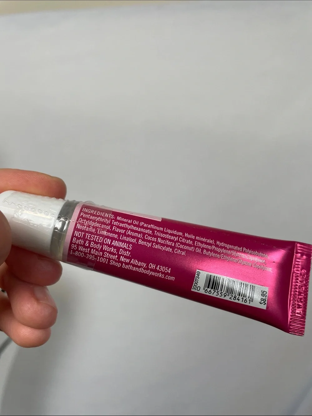 🖤5/$25 Bath & Body Works Champagne Toast Lip Gloss — Fuchsia and Light Pink